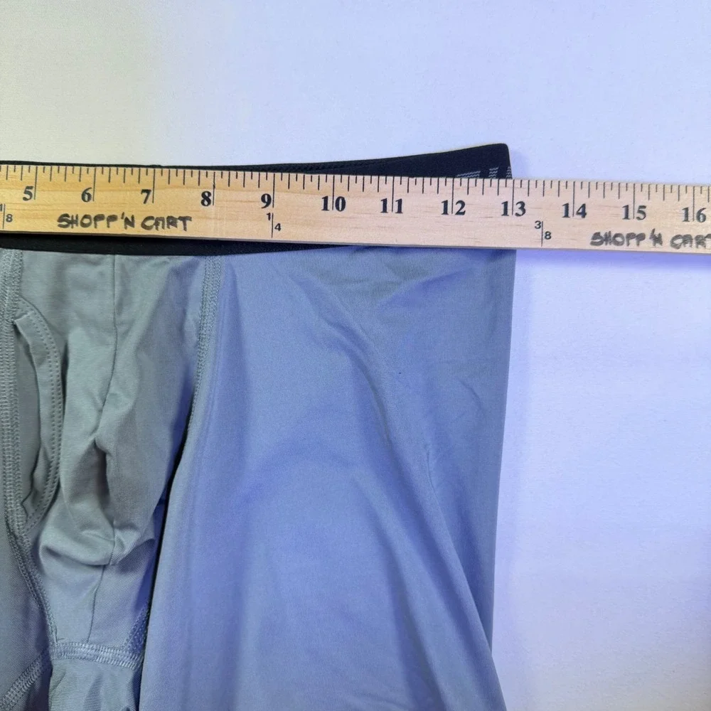 Nike Pro Dri-FIT Mens Gray Boxer Briefs Performance Underwear Size Small